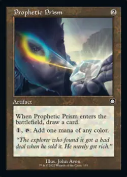 Prophetic Prism (Retro) [The Brothers' War Commander] Magic MTG - Image 1