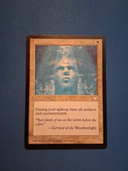 Serenity Weatherlight LP Magic MTG - Image 1