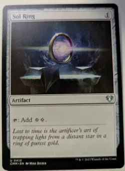 Sol Ring Commander Masters - MTG - Image 1