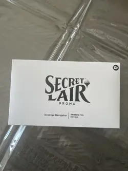 New & Sealed MTG Secret Lair Rainbow Foil Deadeye Navigator Deadpool Promo - Image 1