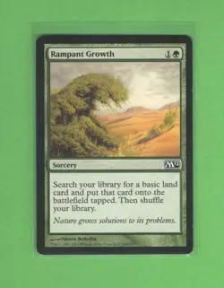 Magic the Gathering - 2012 Core Set - 190/249 - Rampant Growth - Image 1