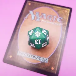 Throne Of Eldraine - Green Spindown D20 Counter - Magic The Gathering - MTG - Image 1