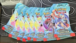 Pokemon TCG Scarlet & Violet Journey Together Lot of 10 Sealed Booster Packs New - Image 2
