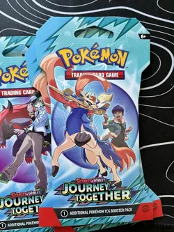 Pokemon TCG Scarlet & Violet Journey Together Lot of 10 Sealed Booster Packs New - Image 4