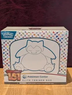 Pokemon Center Exclusive 151 Elite Trainer Box ETB new sealed booster box promo - Image 1