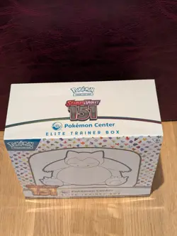 Pokemon Center Exclusive 151 Elite Trainer Box ETB new sealed booster box promo - Image 2