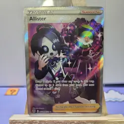 Pokemon TCG Allister Trainer Full Art TG24/TG30 Astral Radiance [NM] - Image 1