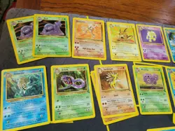 Vintage Fossil Childhood Pokemon Collection In Good Condition! - Image 2