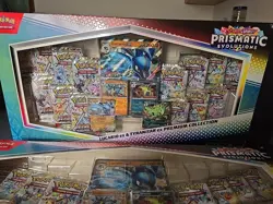 2X Pokemon Prismatic Evolutions Lucario&Tyranitar Premium Collection [LOT OF 2] - Image 3