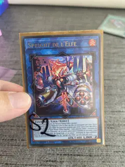 Carte Yu-gi-oh! Spright De L’elfe POTE-FR049 Ultra Rare Francais Occasion - Image 5