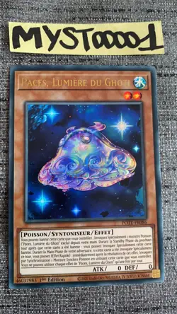 Carte Yu-gi-oh! Paces, Lumiere Du Ghoti POTE-FR086 Ultra Rare 1st EXC Francais - Image 1