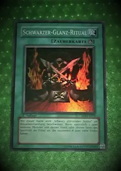 Yu-Gi-Oh SYE Schwarzer Glanz-Ritual, "near mint", 1.Auflage - Image 1