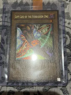 Exodia Left Leg Of The Forbidden One - LOB-121 WAVY UNLIMITED MP - Image 1