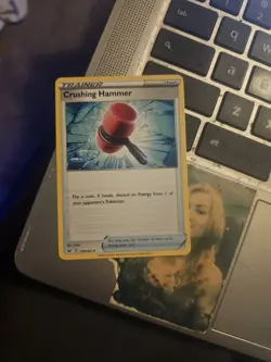 Crushing Hammer (Uncommon) Sword And Shield Base Set Pokemon Card - Image 1