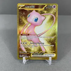 Mew ex Gold 205/165 Scarlet & Violet 151 Pokemon Card (Not Metal) NM - Image 1