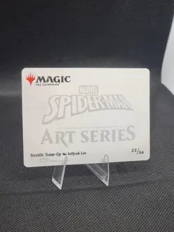 MTG: Terrific Team-Up Art Card - Art Card: Spider-Man 23/54 - Image 2