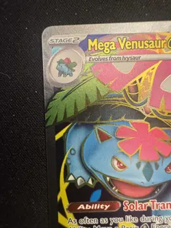 Mega Venusaur EX 155/132 Mega Evolution ENGLISH Pokemon Card - TCG - Image 2