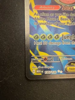 Mega Venusaur EX 155/132 Mega Evolution ENGLISH Pokemon Card - TCG - Image 4