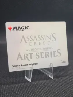 Cathartic Reunion - 11/20 - Assassin's Creed - MTG - Art Series Card - Image 2