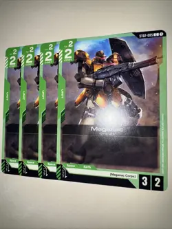 Gundam TCG Maganac ST02-005 C X4 Playset Card Game CCG English - Image 3