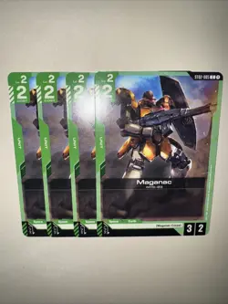 Gundam TCG Maganac ST02-005 C X4 Playset Card Game CCG English - Image 5