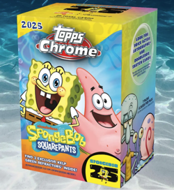 2025 Topps Chrome Spongebob Squarepants 25th -Pick Your Card - BUY 3 GET 1 FREE! - Image 1
