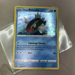 Pokemon Holo Black Star Promo Basculin SWSH273 Card - Near Mint Condition Card - Image 1