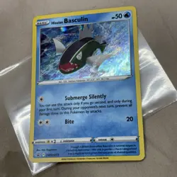 Pokemon Holo Black Star Promo Basculin SWSH273 Card - Near Mint Condition Card - Image 2