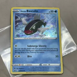 Pokemon Holo Black Star Promo Basculin SWSH273 Card - Near Mint Condition Card - Image 3
