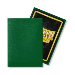 Arcane Tinmen Card Protection Standard Sleeves - Matte Emerald (100) SW (New) - Image 2