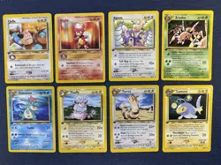 1st Edition 41 Card Lot - Neo Genesis Pokemon TCG - No Duplicates Includes Rares - Image 1