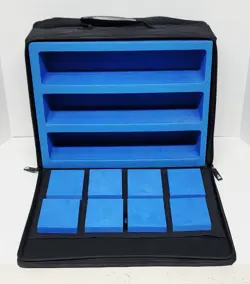 PIRATELAB ~ TCG MTG ~ 1950 Card / Deck ~ Travel Case Storage Box Messenger Bag - Image 5