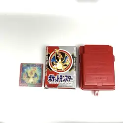Set 29 Charizard Raichu Pokemon Bros Card With Case Vintage Nintendo Japanese - Image 4