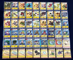 1999 Bandai Digimon Card Series 1, Series 2, & Starter Set - 3 Complete Sets - Image 1