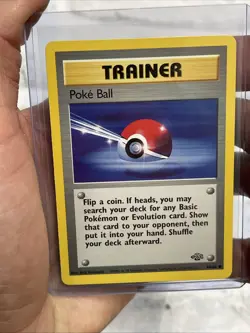 Pokemon BASE SET 2 Card 121/130 Trainer Poke Ball Nintendo Vintage Vtg NM/MT TCG - Image 2
