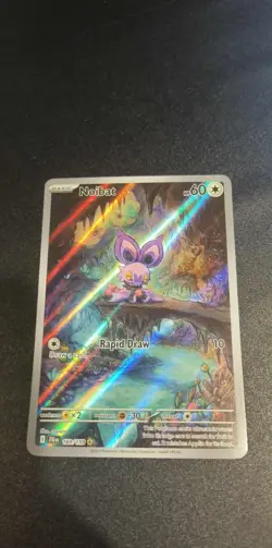 Pokemon TCG Noibat Illustration Card 169/159 Near Mint Condition - Image 1