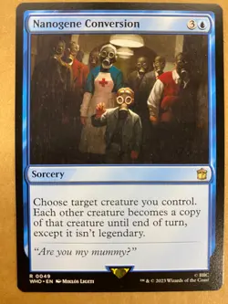 MTG 1x Nanogene Conversion 49 Universes Beyond: Dr. Who Magic Gathering x1 NM - Image 1