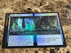 MEAT LOCKER/DROWNED DINER Magic MTG Duskmourn Foil - Image 1