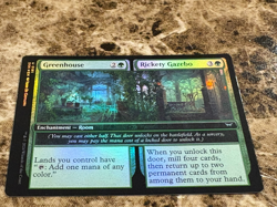 GREENHOUSE/RICKETY GAZEBO Magic MTG Duskmourn Foil - Image 1
