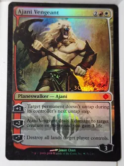 Ajani Vengeant - FOIL - Prerelease Promo - Magic the Gathering MTG Nice! - Image 1