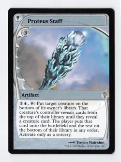 proteus staff #140 Rare future sight- MTG: mystery 2 NM - Image 1