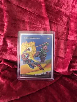 MTG Goblin Bombardment 0023 Foil (Borderless) Marvel Eternal-Legal NM MAR - Image 1