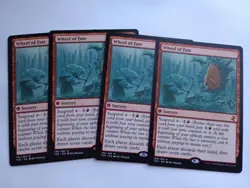 MTG - 4x Wheel Of Fate - Time Spiral Remastered - NM - Image 1