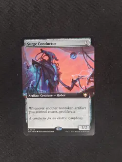 MTG - Surge Conductor - Extended Art - Edge of Eternities - Magic the Gathering - Image 1