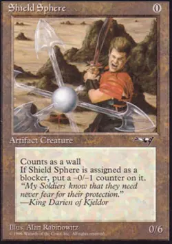 MTG English Shield Sphere Light Play Normal Alliances - Image 1