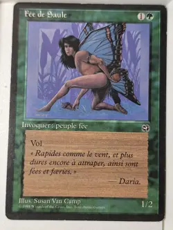 Willow Faerie - French - Homelands - Magic the Gathering MTG Nice! - Image 1