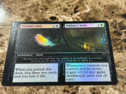 DERELICT ATTIC/WIDOW'S WALK Magic MTG Duskmourn Foil - Image 1