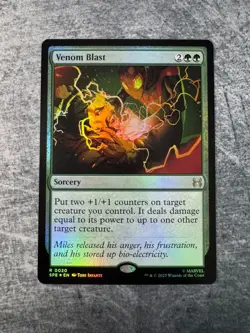Venom Blast Marvel's Spider-Man: Eternal-Legal Foil NM - MTG - Image 1