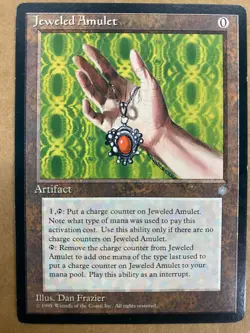 MTG 1x Jeweled Amulet Ice Age Legacy Magic the Gathering Card x1 MP - Image 1