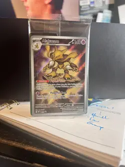 SEALED Alakazam 009 Stamped Pokemon Center Promo Mega Evolution - NM - Image 1